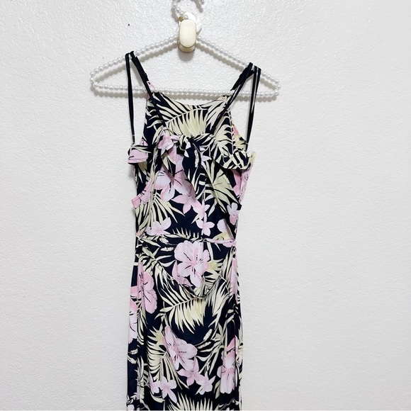 For love and lemons Palms Maxi Dress in Pastel Palm Floral size S - Picture 11 of 15